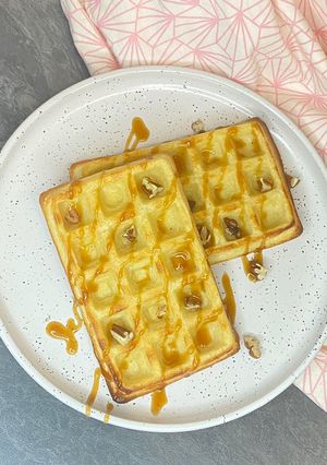 Une photo de Gaufre au four