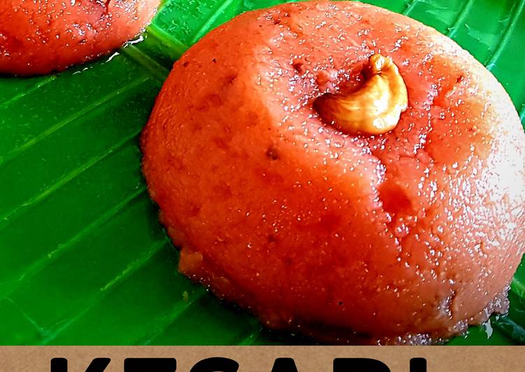 Easy Way to Prepare Super Quick Rava Kesari (Sooji Delight)
