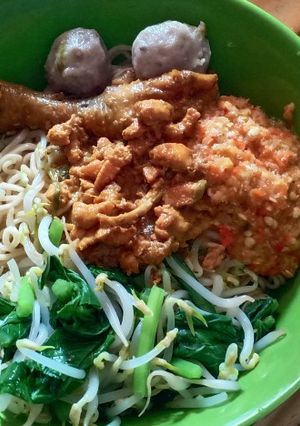 Foto resep Mie ayam abang-abang