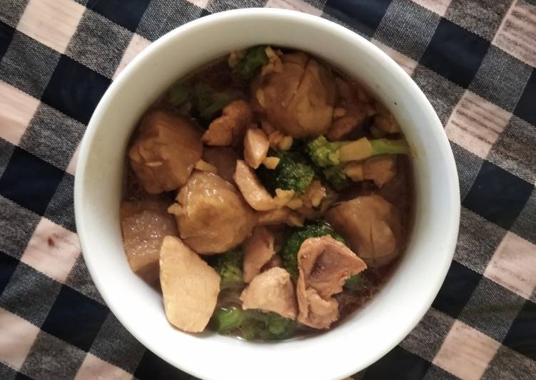 Cah yamsoli (ayam bakso brokoli)