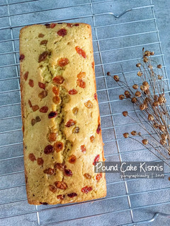 Foto resep Pound Cake Kismis (Cake jadul)