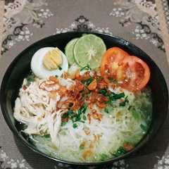 A picture of Bihun Soto.