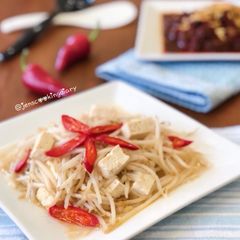 A picture of Simple Bean Sprouts Stir Fry.