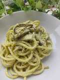 Vegan Spaghetti alla Carbonara with Tofu
