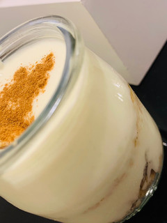 Una foto de Vasito cheesecake saludable