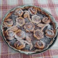 Foto di Crostata campo di fiori