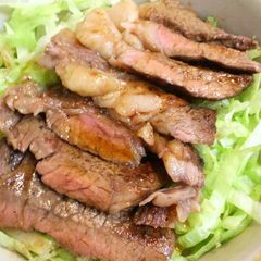 A picture of Umami-Filled but Inexpensive Beef Steak Bowl.