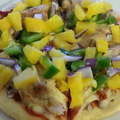A picture of Thai Curry Pizza.