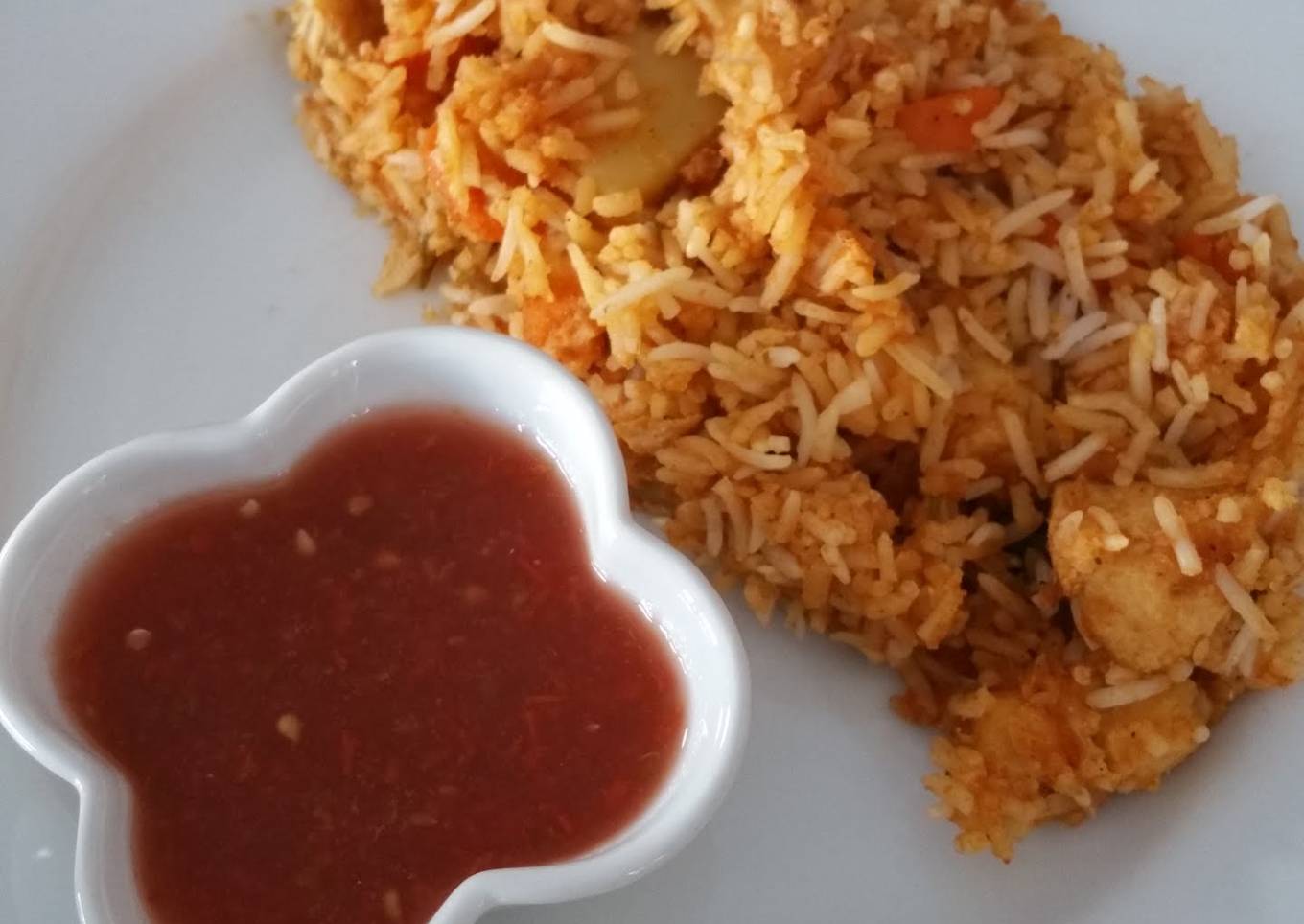 Own Birni version (with chicken and vegetables)