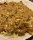 Beef Stroganoff