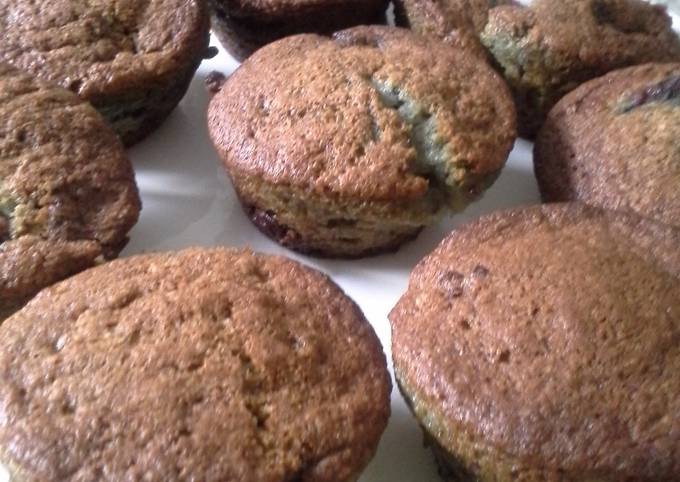 Banana Berry muffins with Chocolate Chips