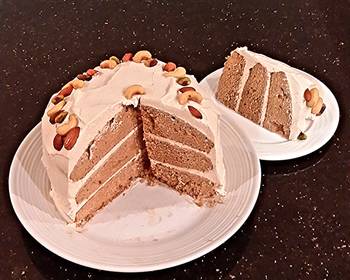 The New Way Make Recipe Spice Layer Cake with Whipped Cream Apple Butter Frosting  Filling Most Delicious