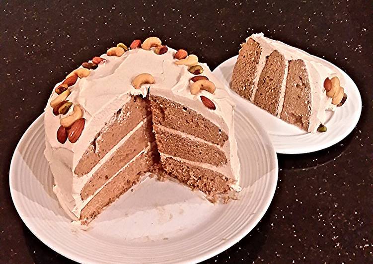 Simple Way to Prepare Speedy Spice Layer Cake with Whipped Cream Apple Butter Frosting / Filling