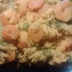 A picture of Easy Shrimp Rice and Broccoli.