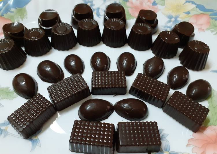 Recipe of Homemade Homemade chocolate