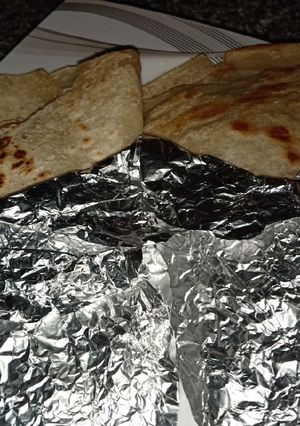 صورة لوصفة كريب شاورما فراخ