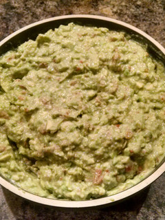 A picture of Simple Guacamole Dip.
