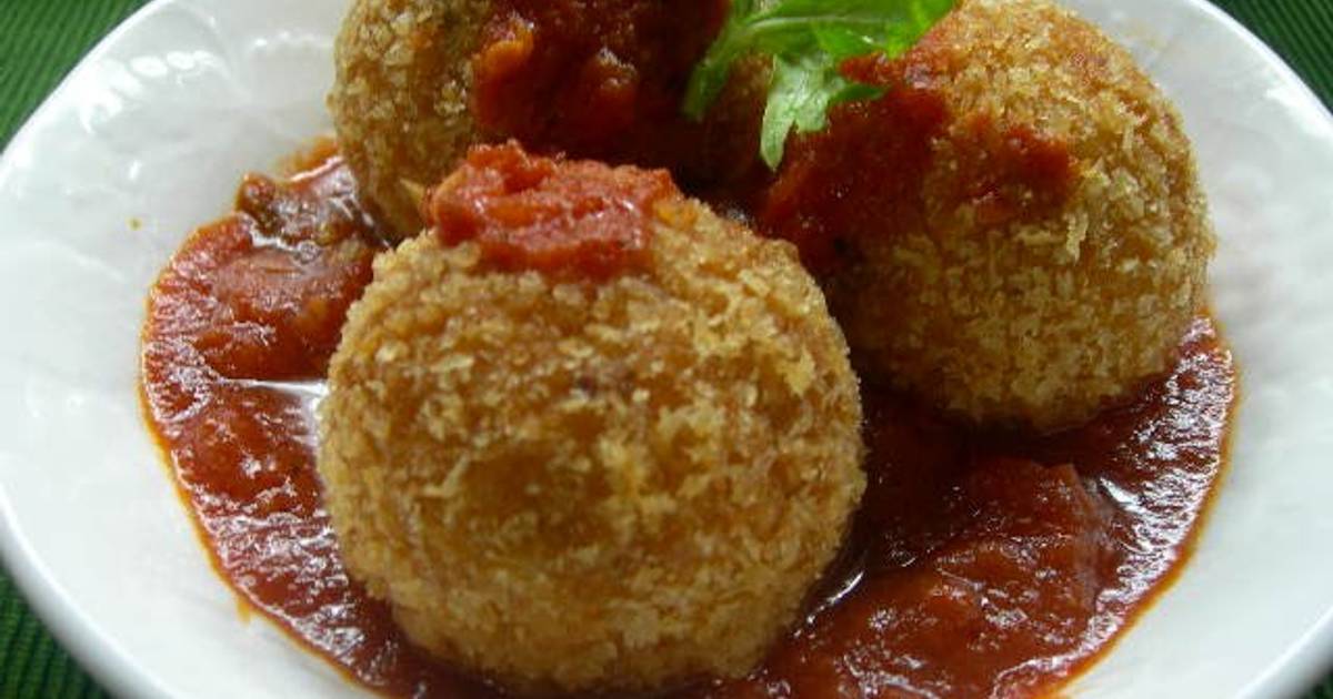 Naples Style Rice Croquettes (Arancini) Recipe by cookpad.japan Cookpad