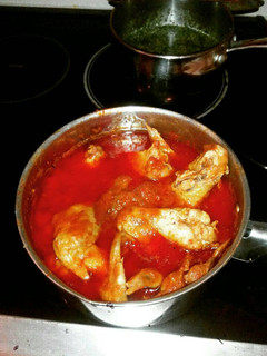 A picture of Chicken stew.