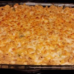 A picture of Southwestern Chicken Mac & Cheese.