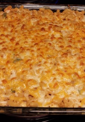 A picture of Southwestern Chicken Mac & Cheese.