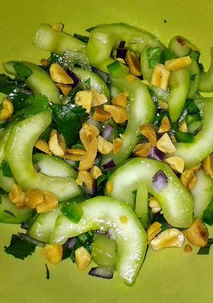 A picture of Thai Cucumber Salad.