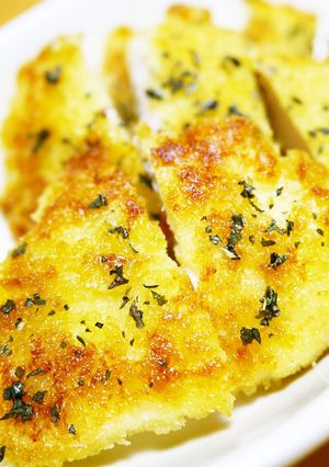 A picture of Cheese Chicken Cutlets - Freeze To Use In Bentos.