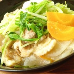 A picture of Japanese-style Soy Milk Hot Pot.