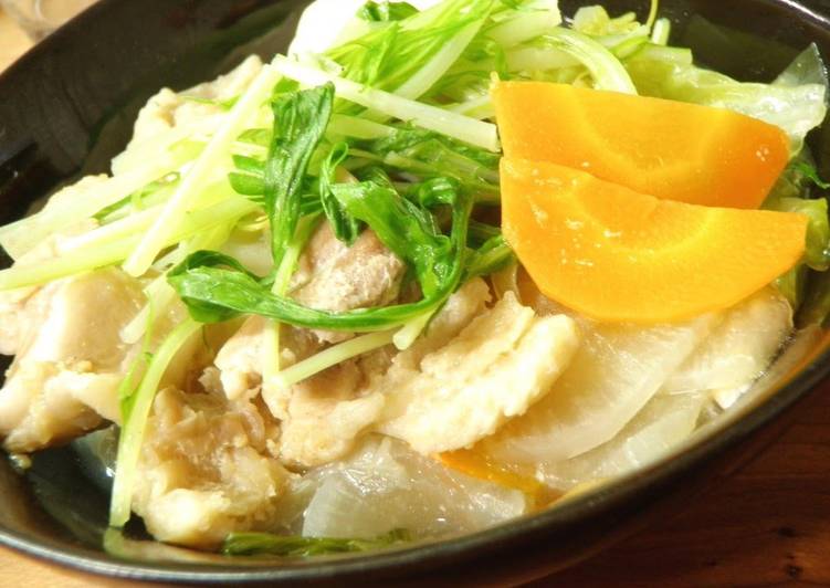 Steps to Prepare Ultimate Japanese-style Soy Milk Hot Pot