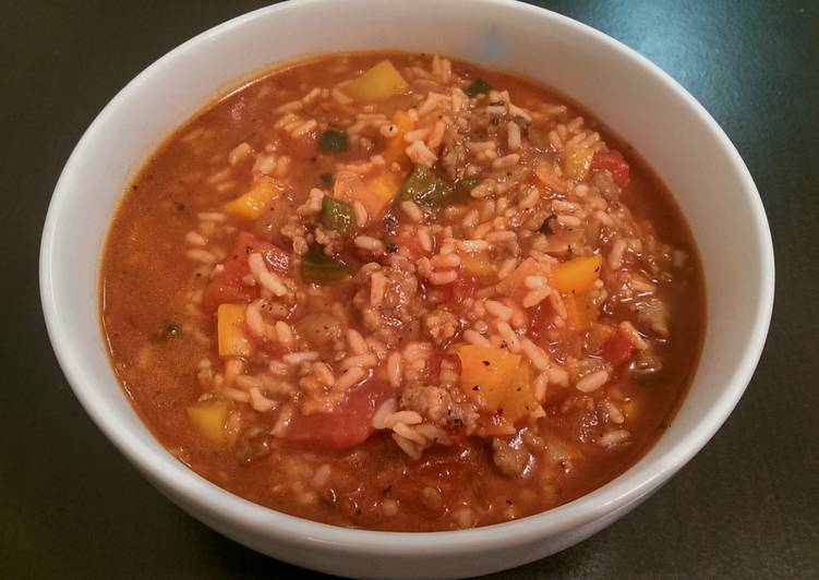 5 Easy Dinner Stuffed Pepper Soup