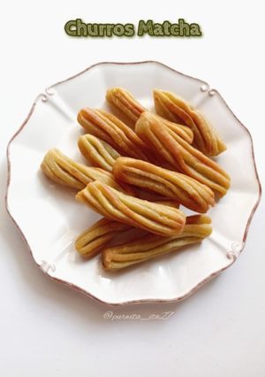 Foto resep Churros Matcha