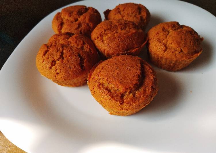 Recipe: Tasty Almond butter muffins