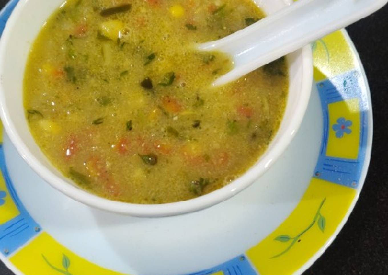 Corn soup