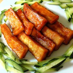 A picture of Koya Dofu Chinese-Style Appetizer.