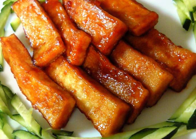 Steps to Prepare Homemade Koya Dofu Chinese-Style Appetizer