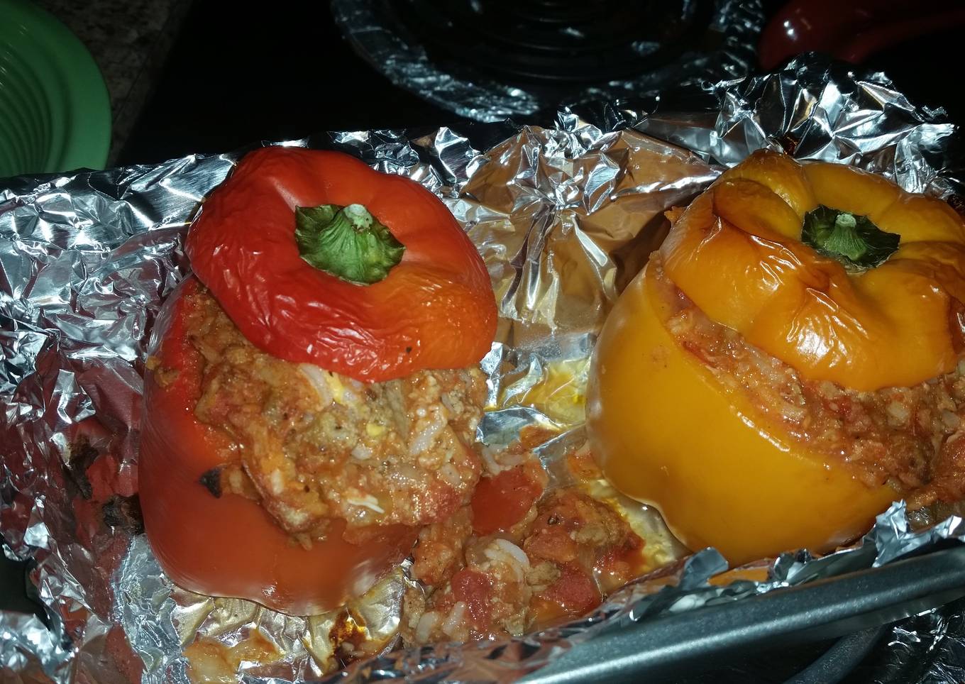 Turkey Stuffed Peppers