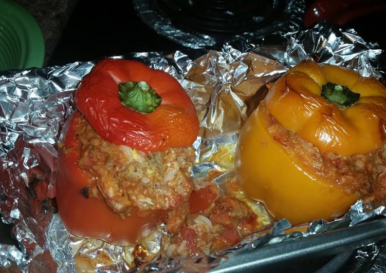 Easiest Way to Make Perfect Turkey Stuffed Peppers