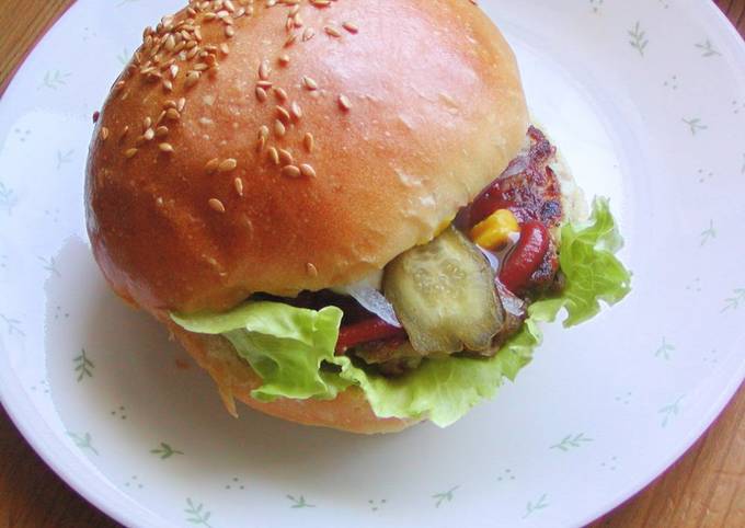Simple Way to Make Speedy Vegetarian Natto Burger