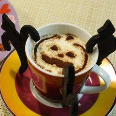 Black Cat Cookies for Halloween A picture of Black Cat Cookies for Halloween.