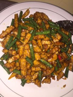 Foto resep Tumis kacang panjang tempe