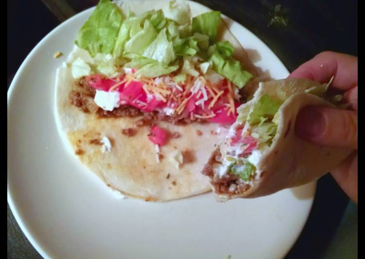 Easy Homemade Beef Tacos