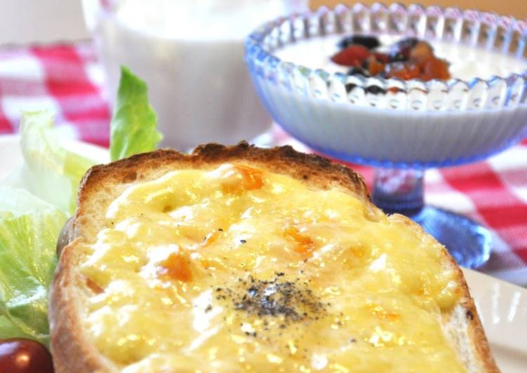 My Signature Recipe for Creamy Melted Cheese on Toast