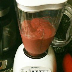 A picture of Rasberry sweetie smoothie.
