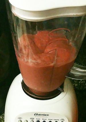 A picture of Rasberry sweetie smoothie.
