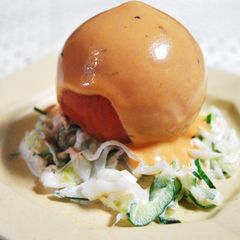 A picture of Stylish & Filling Whole Tomato Salad.