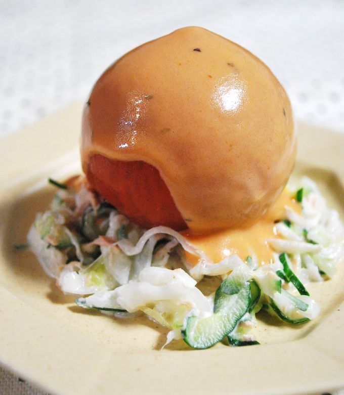A picture of Stylish & Filling Whole Tomato Salad.