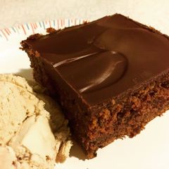 A picture of Chocolate Zucchini Cake.