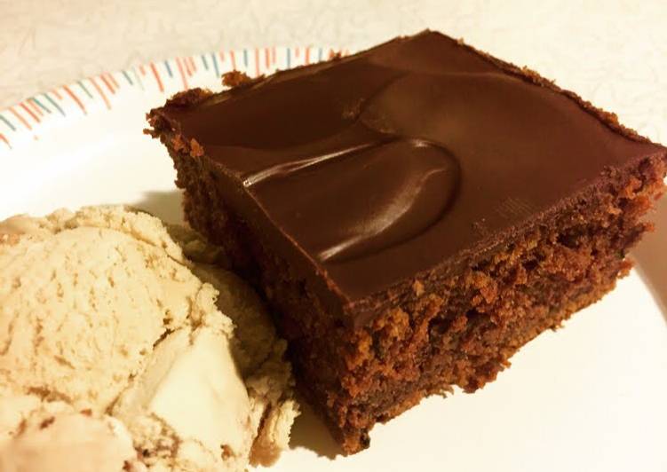 Recipe of Homemade Chocolate Zucchini Cake