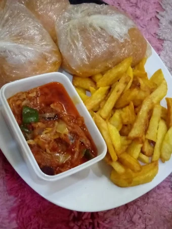 Easy Steps Make|Recipe} Fried chips, Yam Moi-moi and sauce the Can Spoil the Tongue, Can Pamper Your Tongue