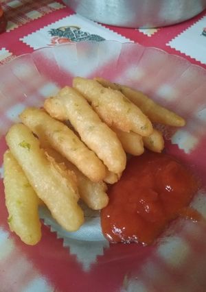 Foto resep Stik singkong keju